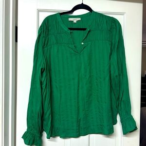 Loft green lightweight top